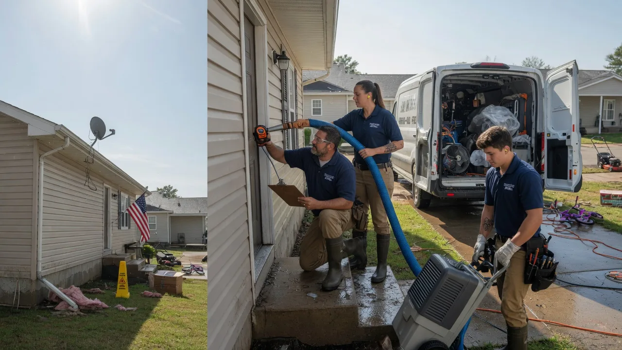 Ceiling Water Damage Restoration in Bellaire, TX near me